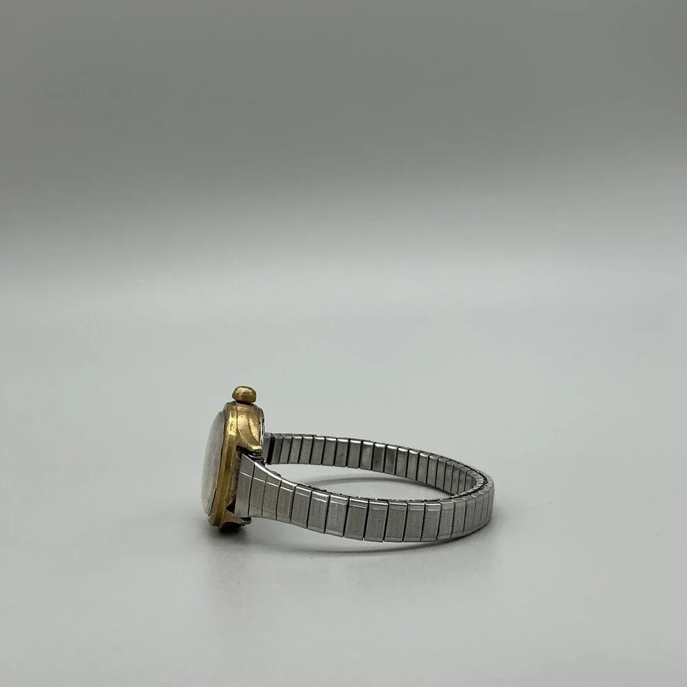 Vintage Tradition Womens Watch 23mm 17 Jewels Two Tone Expansion Bracelet Manual